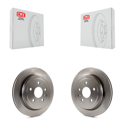 Rear Disc Brake Rotors Pair For Chevrolet Camaro Cadillac CTS K8-100609