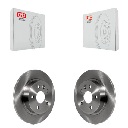 Rear Disc Brake Rotors Pair For Chevrolet Cruze Buick Encore Trax Sonic Limited K8-100613