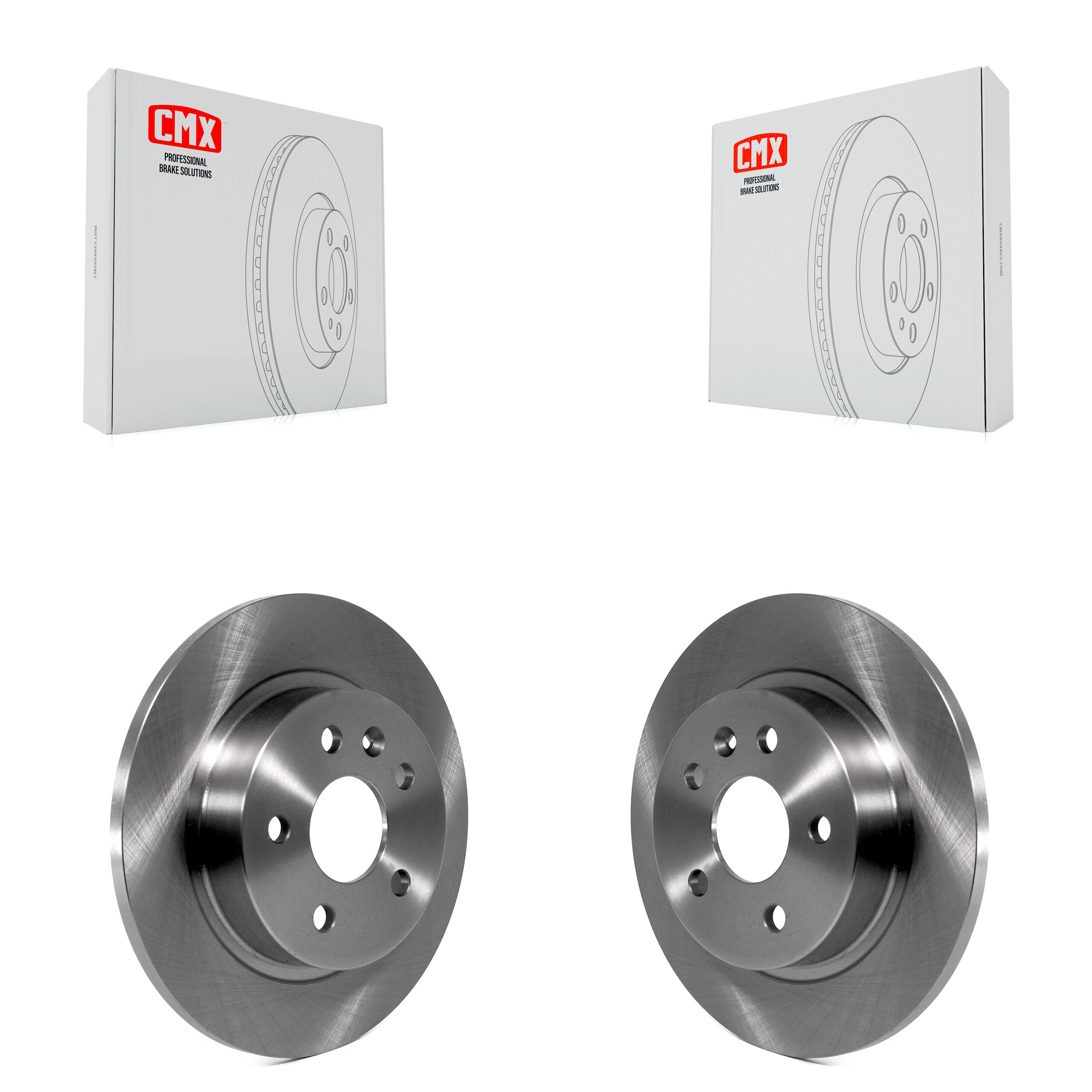 Rear Disc Brake Rotors Pair For Chevrolet Cruze Buick Encore Trax Sonic Limited K8-100613