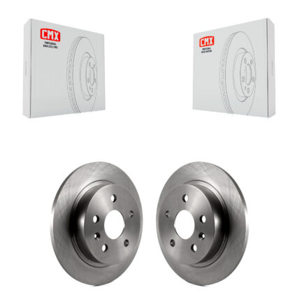 Rear Disc Brake Rotors Pair For Chevrolet Malibu Buick Regal LaCrosse Limited K8-100615