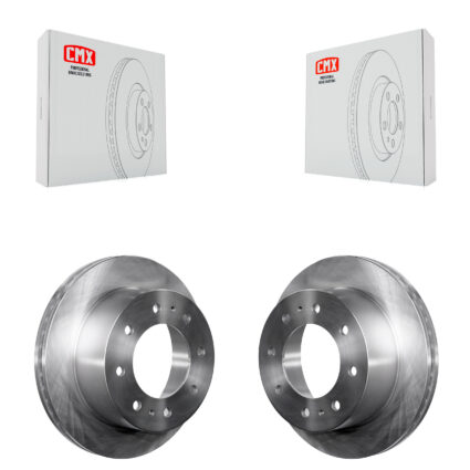 Rear Disc Brake Rotors Pair For Chevrolet GMC Sierra 2500 HD Silverado 3500 1500 Suburban K8-100616
