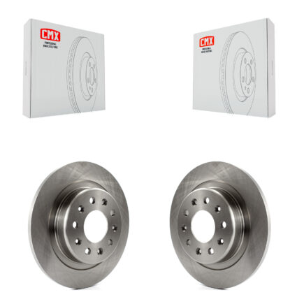 Rear Brake Rotors Pair For Chevrolet Equinox GMC Terrain Malibu Buick Envision LaCrosse K8-100620