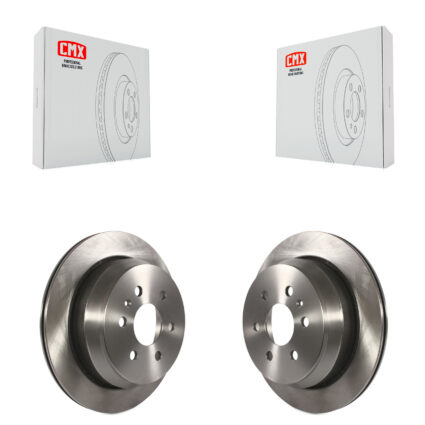 Rear Disc Brake Rotors Pair For 2015-2020 Chevrolet Colorado GMC Canyon K8-100621