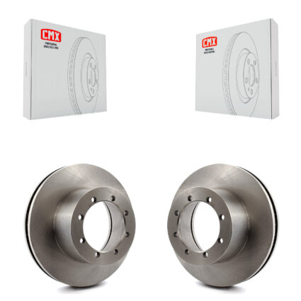Rear Disc Brake Rotors Pair For Ford E-350 Super Duty E-450 Econoline K8-100634