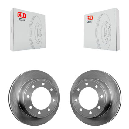 Rear Brake Rotors Pair For Ford E-350 Super Duty E-250 Econoline Club Wagon E-150 E-450 K8-100636