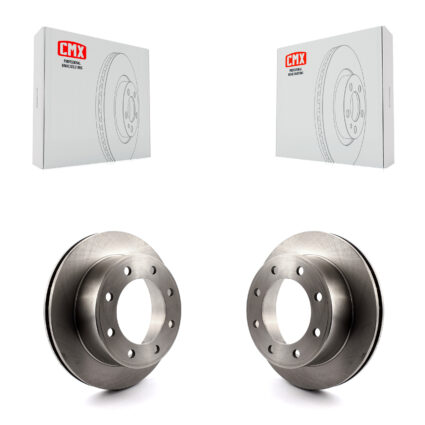 Rear Disc Brake Rotors Pair For Ford F-350 Super Duty F-250 Excursion E-450 Econoline K8-100637