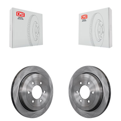 Rear Disc Brake Rotors Pair For 2007-2017 Ford Expedition Lincoln Navigator K8-100660