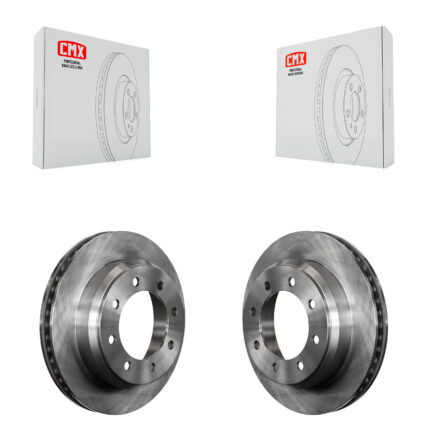 Rear Disc Brake Rotors Pair For Ford E-350 Super Duty E-250 E-150 Econoline K8-100662