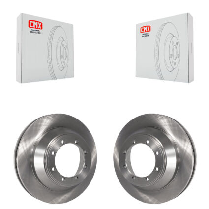 Rear Disc Brake Rotors Pair For Ford E-450 Super Duty K8-100665