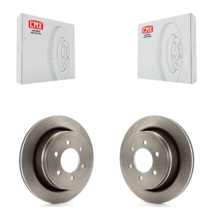 Rear Disc Brake Rotors Pair For Ford F-150 K8-100668