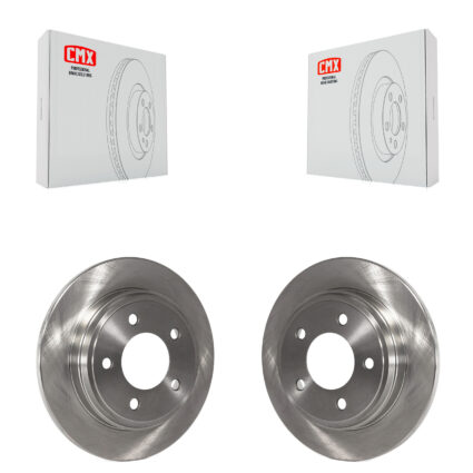 Rear Disc Brake Rotors Pair For Chrysler Intrepid Dodge Concorde 300M LHS Eagle Vision New K8-100679