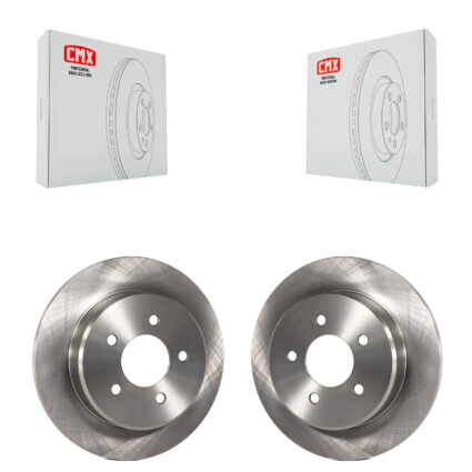Rear Brake Rotors Pair For Dodge Grand Caravan Chrysler Town & Country Plymouth Voyager K8-100684