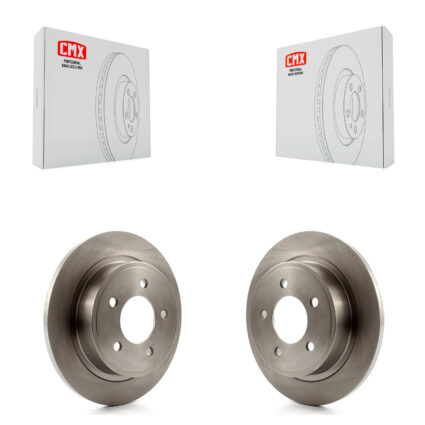 Rear Disc Brake Rotors Pair For 2004-2008 Chrysler Pacifica K8-100693