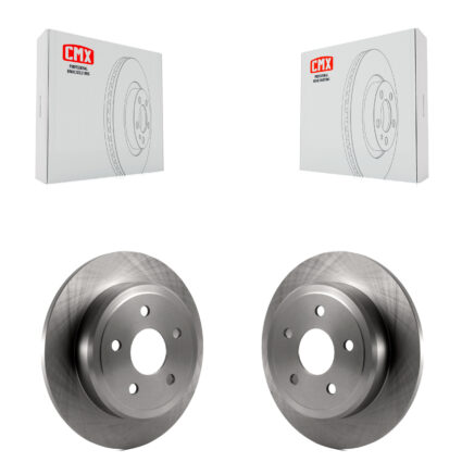 Rear Disc Brake Rotors Pair For Jeep Grand Cherokee Commander K8-100697