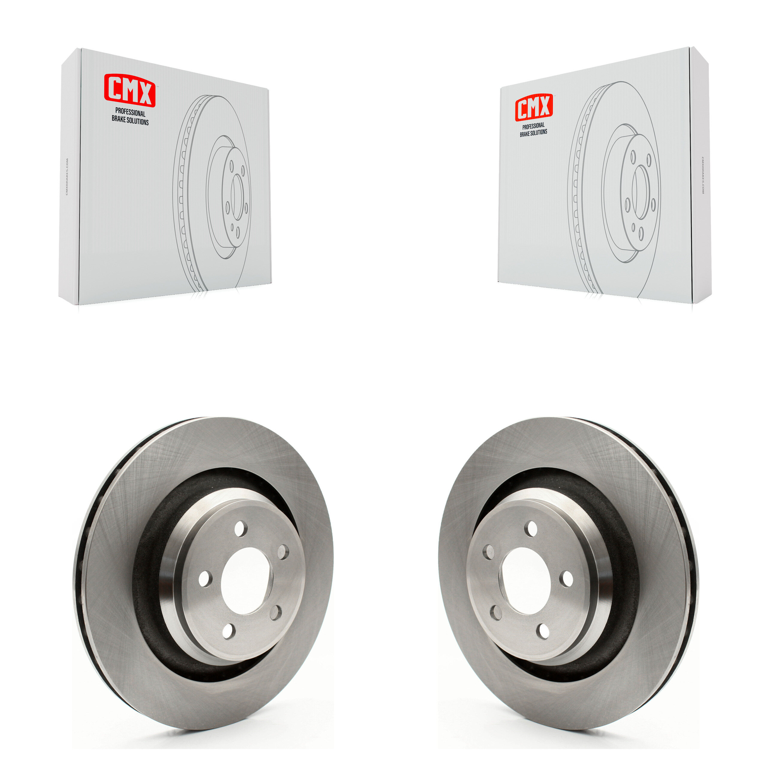 Rear Disc Brake Rotors Pair For Dodge Charger Chrysler 300 Challenger Magnum K8-100698
