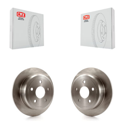 Rear Disc Brake Rotors Pair For Jeep Wrangler JK K8-100702