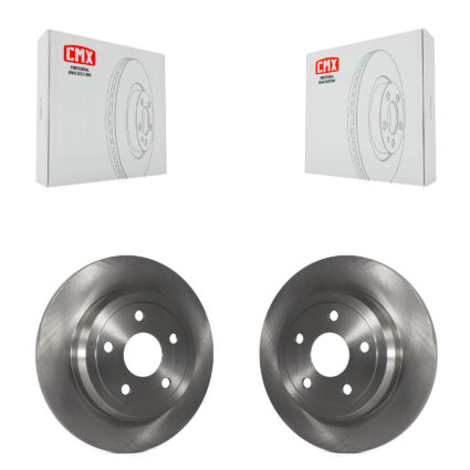 Rear Disc Brake Rotors Pair For Jeep Grand Cherokee Dodge Durango With Solid K8-100709