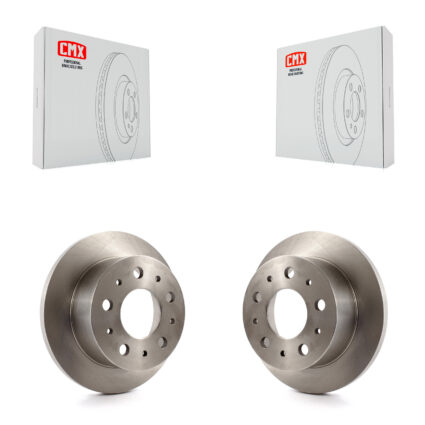 Rear Disc Brake Rotors Pair For 2014-2021 Ram ProMaster 2500 3500 1500 With Solid Rotor K8-100715