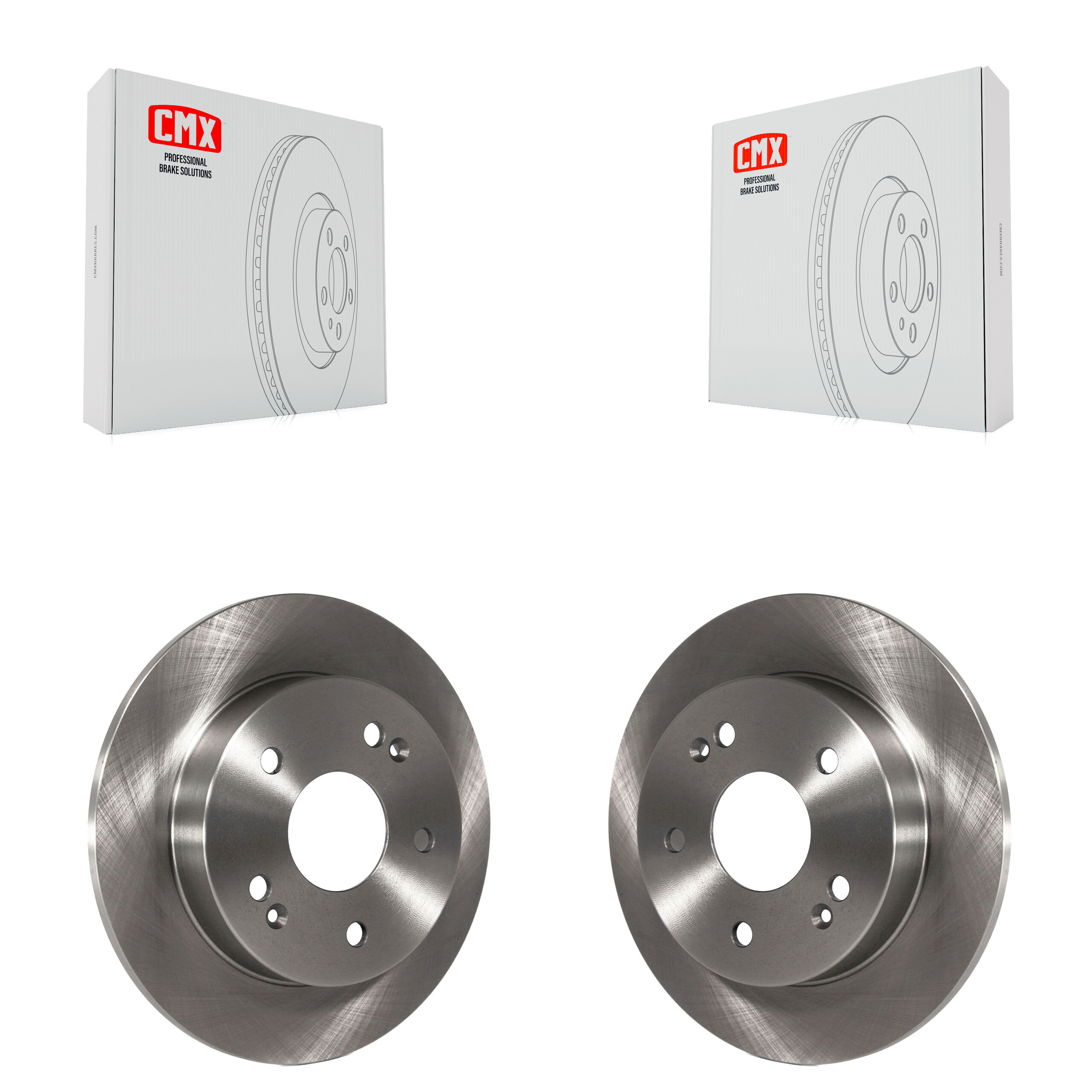 Rear Disc Brake Rotors Pair For 1997-2001 Honda Prelude K8-100739