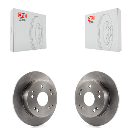 Rear Disc Brake Rotors Pair For Honda Civic Accord Acura RSX Integra K8-100741