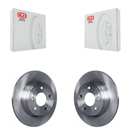 Rear Brake Rotors Pair For Mercedes-Benz C230 Chrysler Crossfire C240 SLK230 SLK280 SLK320 K8-100747