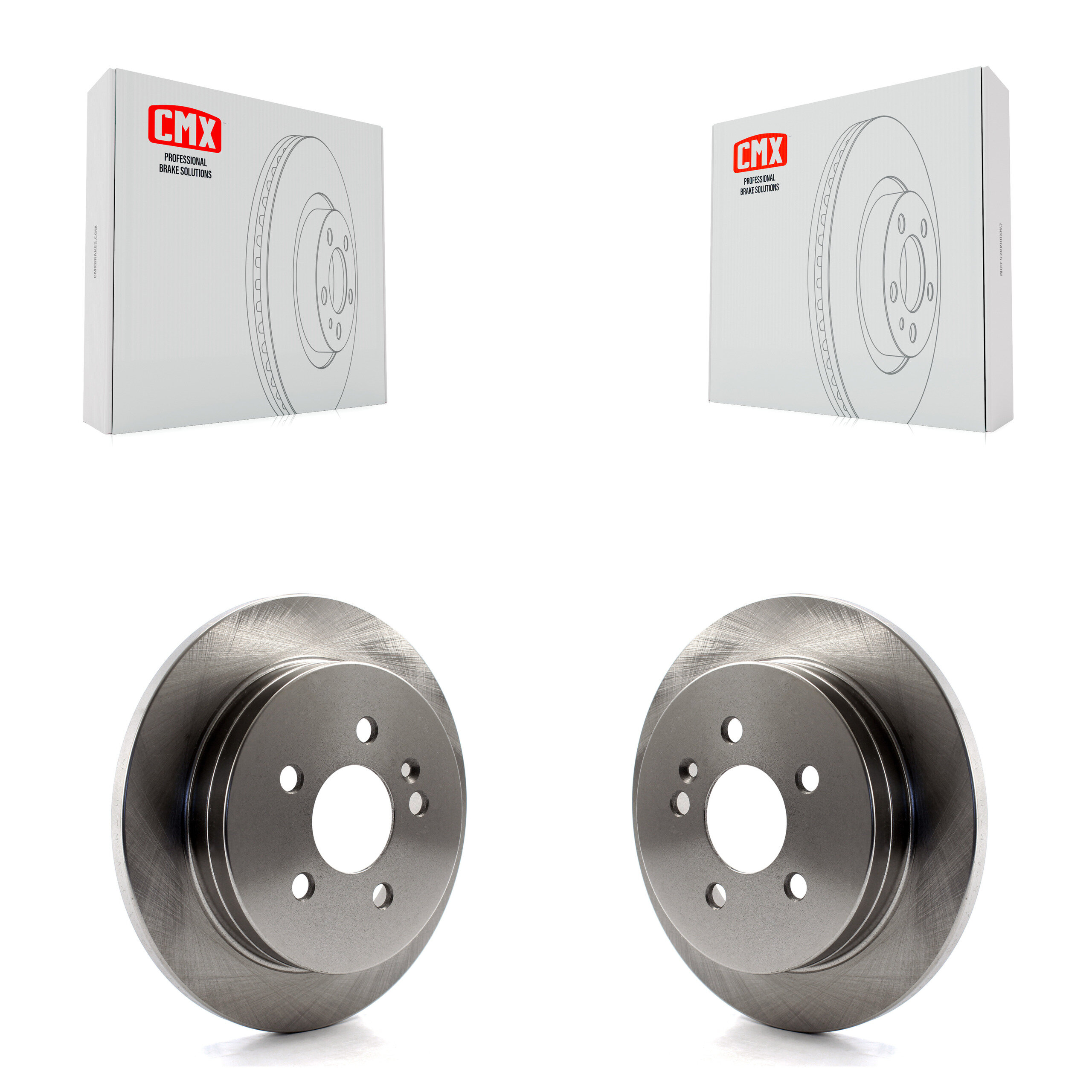 Rear Disc Brake Rotors Pair For Mercedes-Benz ML320 ML350 ML430 K8-100749