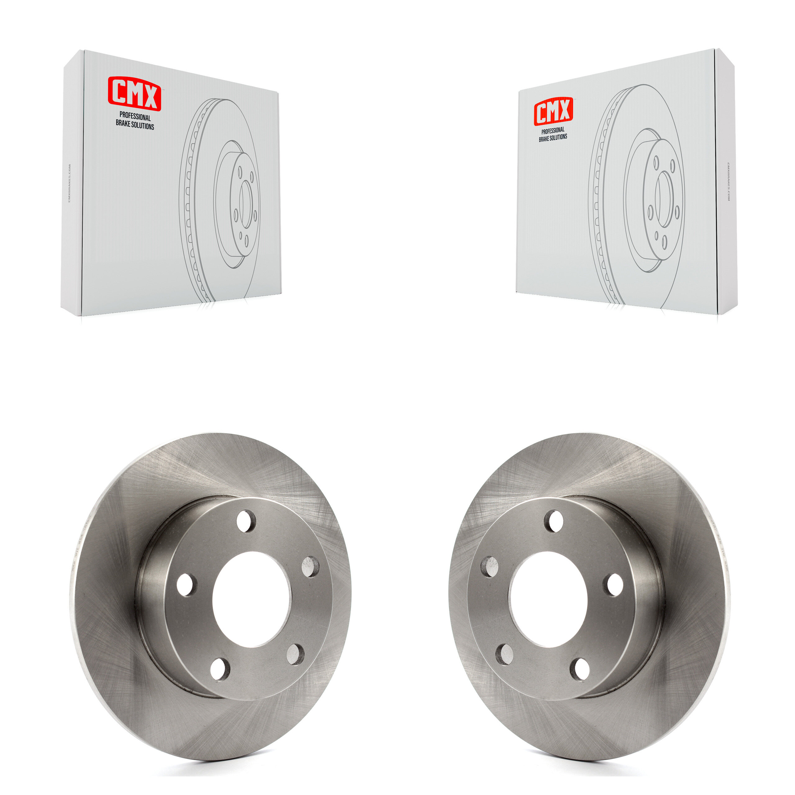 Rear Disc Brake Rotors Pair For Volkswagen Passat Audi A4 Quattro K8-100756