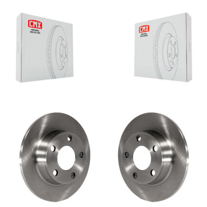 Rear Disc Brake Rotors Pair For Audi A6 Quattro Allroad K8-100763