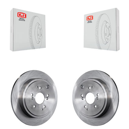 Rear Disc Brake Rotors Pair For Honda Pilot Acura MDX K8-100764