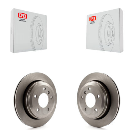 Rear Disc Brake Rotors Pair For 2001-2005 BMW 325xi K8-100777