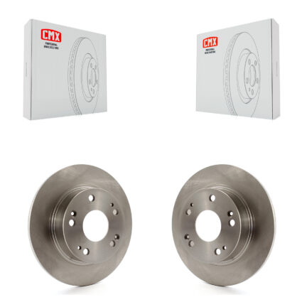 Rear Disc Brake Rotors Pair For Honda Accord Acura TSX K8-100785