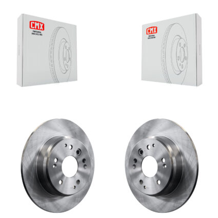 Rear Disc Brake Rotors Pair For Acura TL Honda Element K8-100786