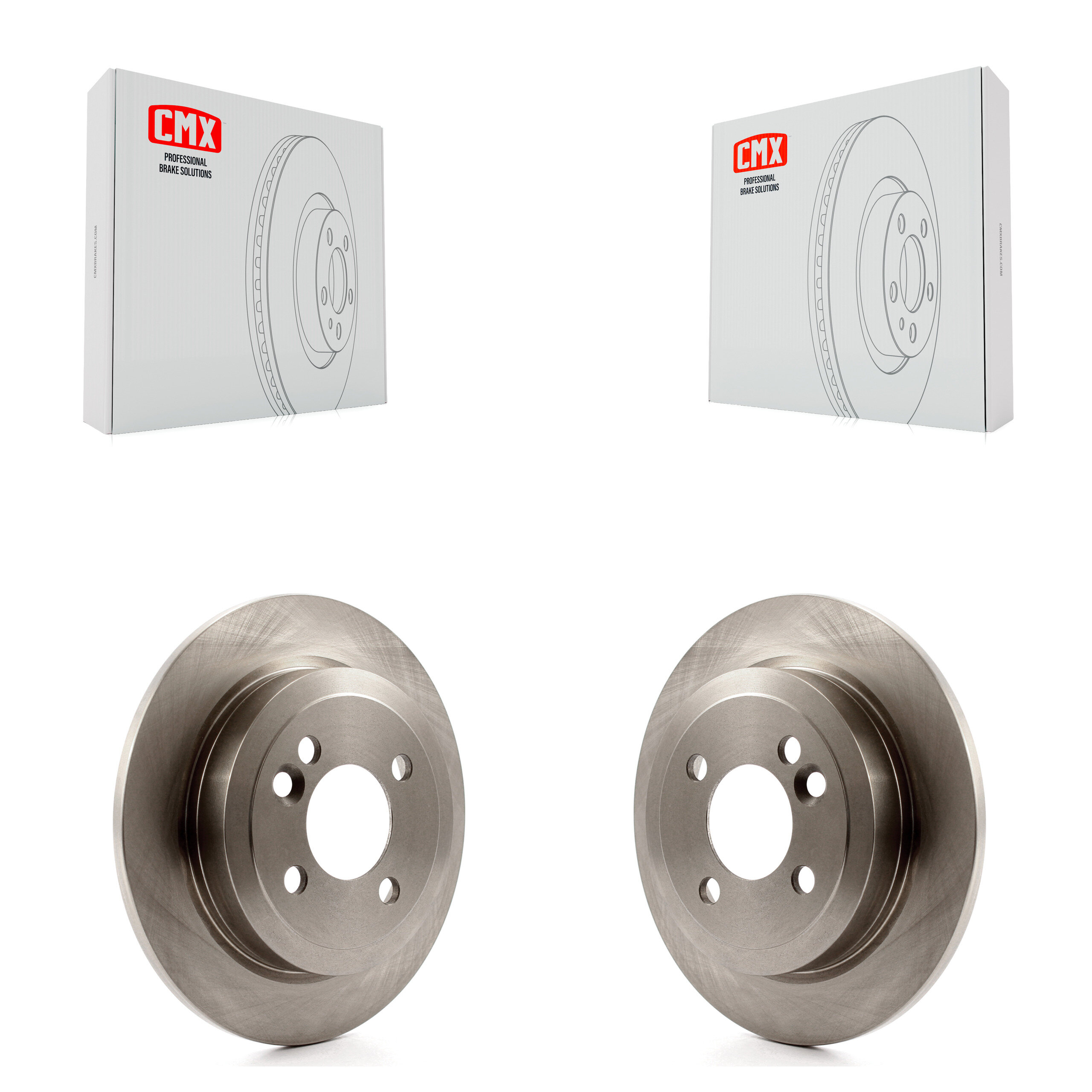 Rear Disc Brake Rotors Pair For Mini Cooper K8-100787