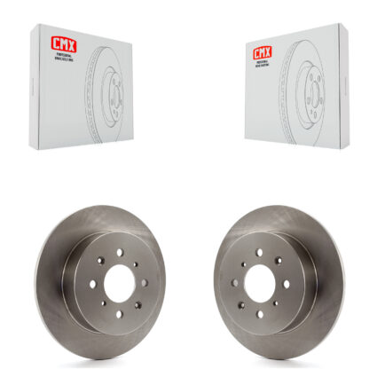 Rear Disc Brake Rotors Pair For Honda Civic Acura EL K8-100791