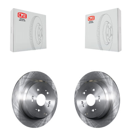 Rear Disc Brake Rotors Pair For Honda CR-V Acura RDX K8-100808