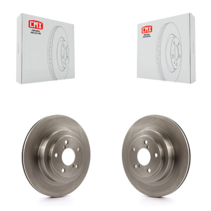 Rear Disc Brake Rotors Pair For Subaru Legacy Impreza K8-100818