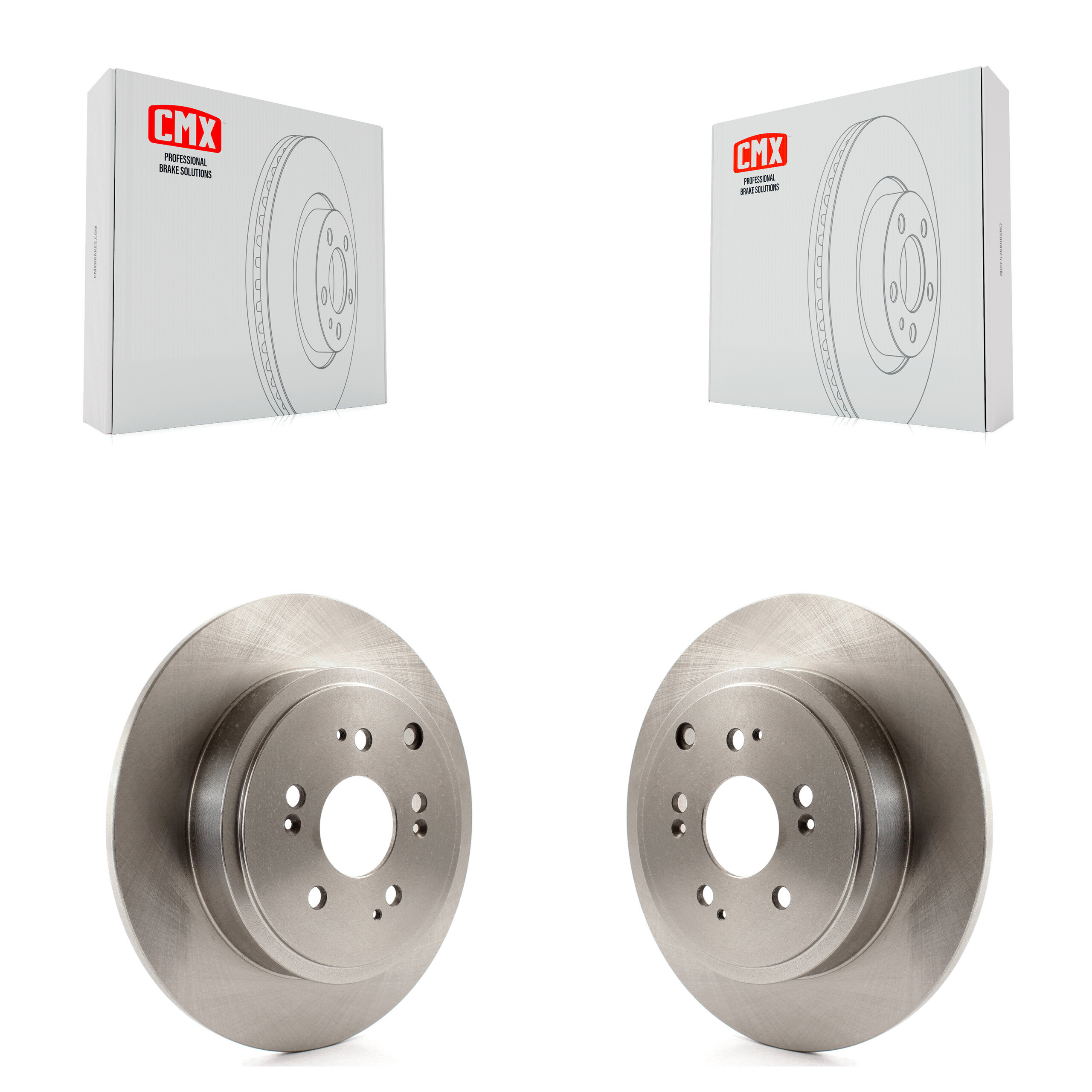 Rear Disc Brake Rotors Pair For 2006-2014 Honda Ridgeline K8-100819