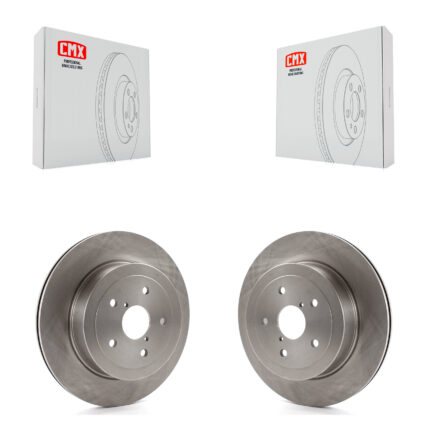 Rear Disc Brake Rotors Pair For Subaru Impreza K8-100821
