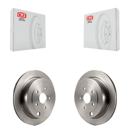 Rear Disc Brake Rotors Pair For Subaru Tribeca B9 K8-100823