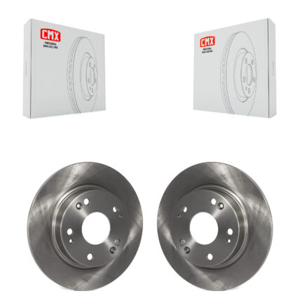 Rear Disc Brake Rotors Pair For Honda Civic Acura CSX ILX K8-100829