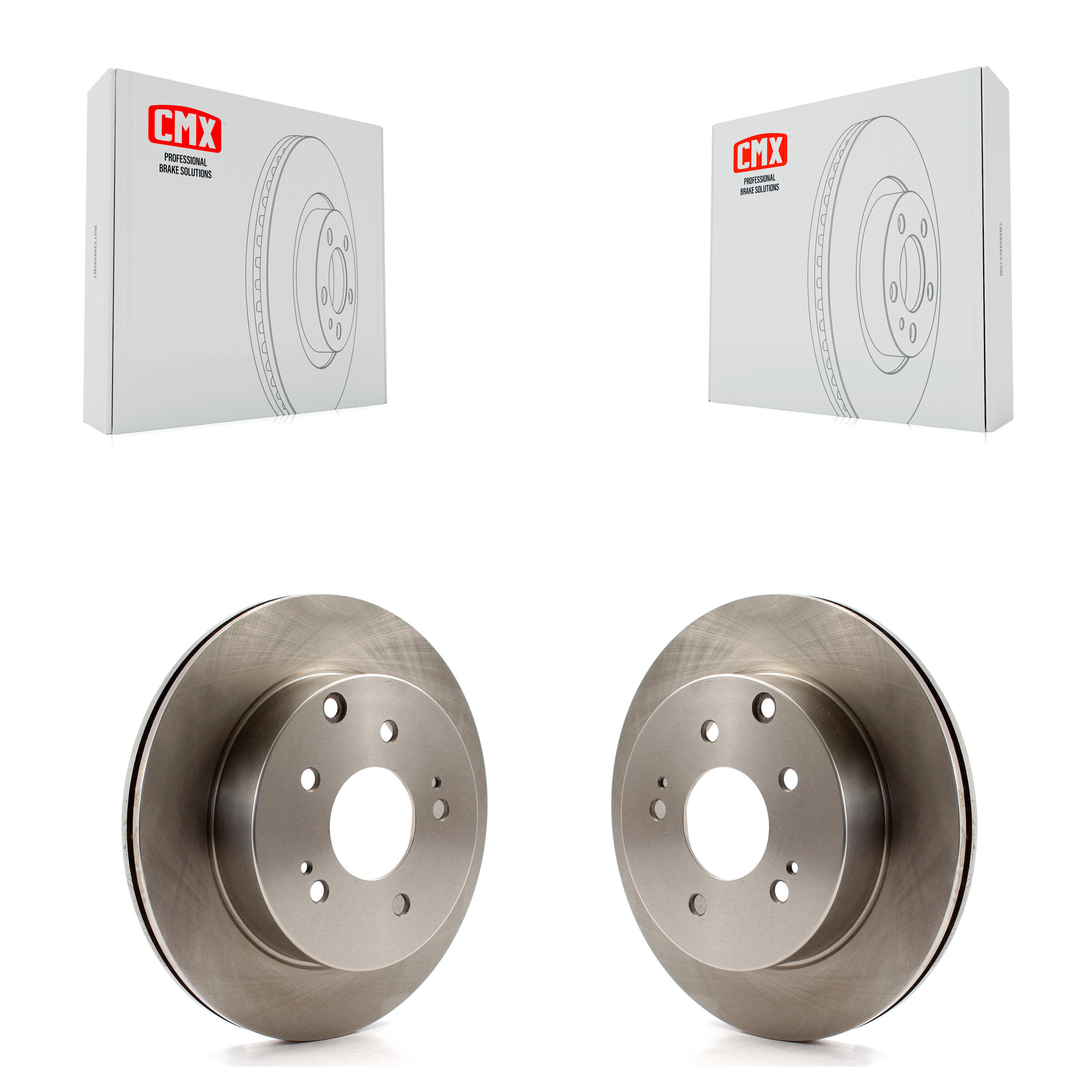 Rear Disc Brake Rotors Pair For Mitsubishi Eclipse Galant K8-100836