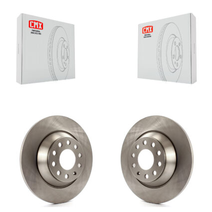 Rear Disc Brake Rotors Pair For Audi A6 Quattro With 302mm Diameter Rotor K8-100839