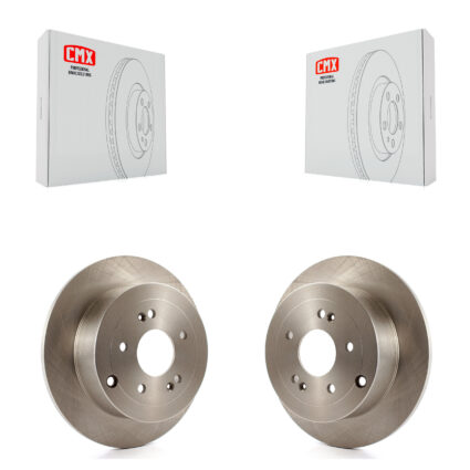 Rear Disc Brake Rotors Pair For 2007-2009 Hyundai Santa Fe K8-100844