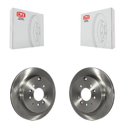 Rear Disc Brake Rotors Pair For Ford Edge Mazda CX-7 Lincoln MKX K8-100855