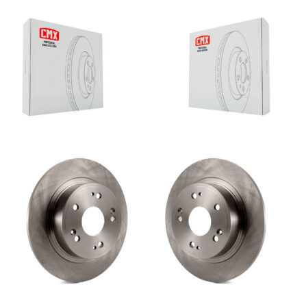 Rear Disc Brake Rotors Pair For Honda Accord HR-V Acura ILX TSX K8-100862