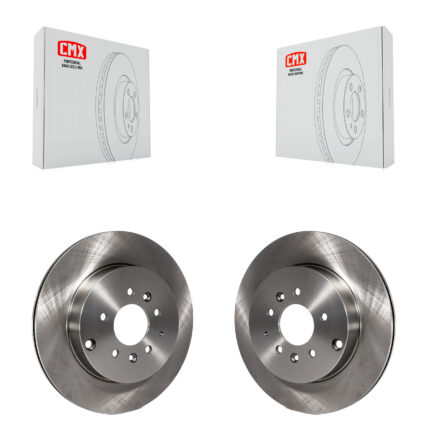 Rear Disc Brake Rotors Pair For 2007-2015 Mazda CX-9 K8-100863