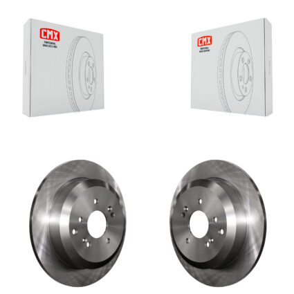 Rear Disc Brake Rotors Pair For 2007-2012 Hyundai Veracruz K8-100868