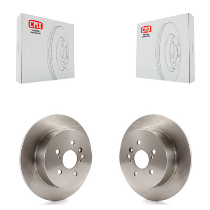 Rear Disc Brake Rotors Pair For 2008-2013 Toyota Highlander K8-100875