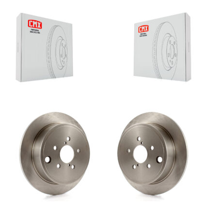 Rear Disc Brake Rotors Pair For Subaru Impreza Forester Outback Legacy BRZ Scion FR-S WRX K8-100877