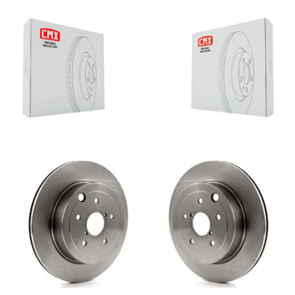 Rear Disc Brake Rotors Pair For Subaru Impreza WRX STI K8-100884